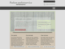 Tablet Screenshot of parkon.nl